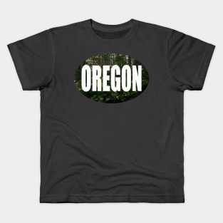 Oregon Bumper Sticker Kids T-Shirt